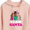 thumbnail image 3 of Barbie - Holidays & Christmas - Team Santa - Juniors Cropped Pullover Hoodie, 3 of 5