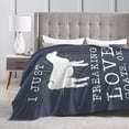 thumbnail image 4 of Yibo Bacon Warm Ultra Soft Micro Fleece Couch Travel Chair Throw Blanket for Women Men Gift, 4 of 9