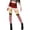 Red5-1, variant on Christmas Leggings for Women Elastic High Waist Slim Fit Funny 3d Print Workout Yoga Pants Xmas Leggings