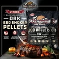 thumbnail image 2 of Bear Mountain BBQ All Natural Hardwood Oak BBQ Smoker Pellets, 20 lbs (2 Pack), 2 of 12