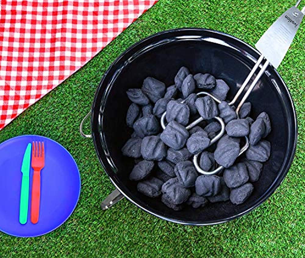 Ivation Electric Charcoal Starter with Double-Ring Heating Element Fire Starter