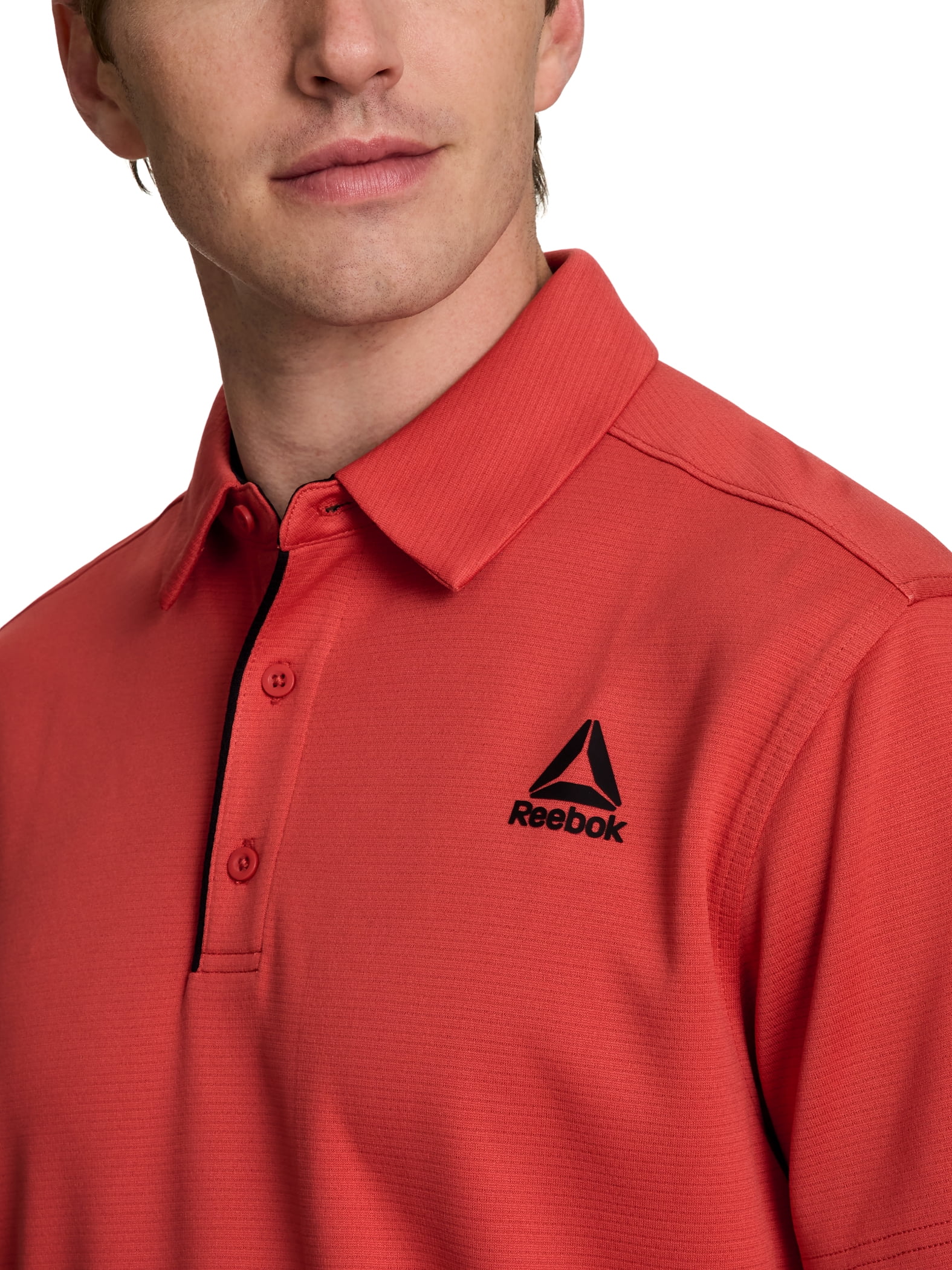Reebok Men's and Big Men's Performance Polo Shirt, Sizes XS-5XL