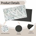 thumbnail image 6 of Welcome Eucalyptus Leaves Doormat Sage Mat with Non-Slip Backing Indoor Outdoor Welcome Door Mat for Entryway Porch Spring Summer Housewarming Gift 17x30INCH, 6 of 6