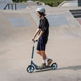 thumbnail image 4 of Gymax Trottinette Pliante à Propulsion avec 3 Hauteurs Réglables, Grandes Roues de 8 Pouces, Alliage d'Aluminium, 4 of 10
