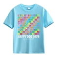 thumbnail image 2 of HIPYLO School Shirts for Girls School Days Short Sleeve Math Print Cute Tees Teen Girl Trendy Graphic T-Shirts Girls Summer Clothes Back to School Tops, 2 of 6