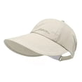 thumbnail image 5 of UTSJKR Women's High Ponytail UPF 50 Baseball Cap, Quick Dry Adjustable Breathable Sun Hat Cycling Outdoor Beige, 5 of 5