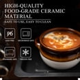 thumbnail image 2 of Juego de 4 tazones para sopa Vumdua, cebolla francesa, 480 ml, cerámica, 2 of 8