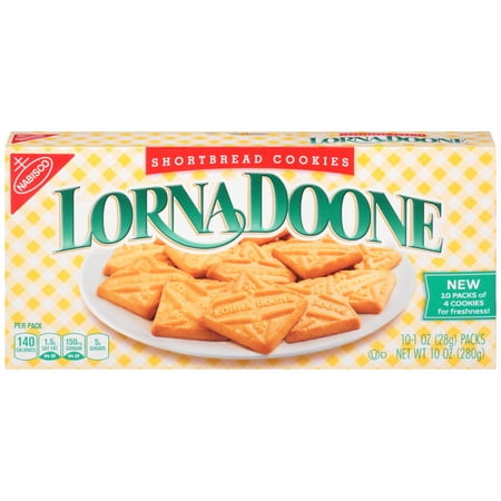 Nabisco Lorna Doone Shortbread Cookies, 1 Oz., 10 (Best Shortbread Cookies In The World)