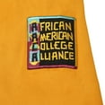 thumbnail image 3 of AACA North Carolina A&T State University Aggies Mens Heavyweight T-Shirt Retro 90s HBCU Streetwear, Gold, 3 of 5