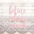 thumbnail image 2 of Kimberly, Allen 15x15 White Modern Wood Framed Museum Art Print Titled - Always Believe 2, 2 of 4