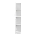 thumbnail image 6 of 74" Tall Storage Cabinet, Narrow Pantry Cabinet with Adjustable Shelves and 2 Doors, Modern Freestanding Bathroom Closet for Living Room, Kitchen, 6 of 9