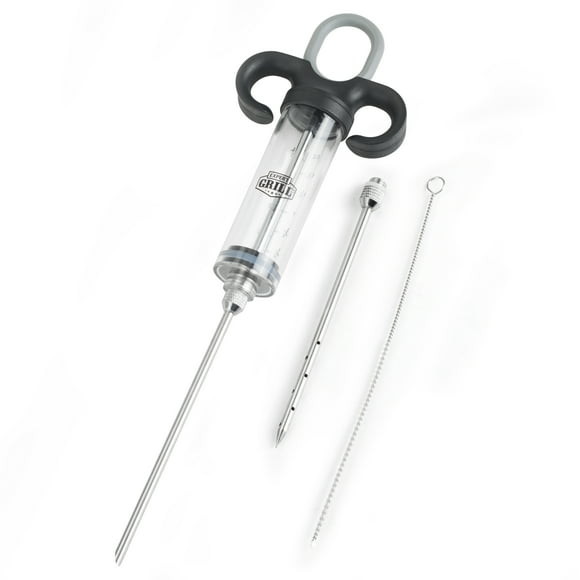 Expert Grill Meat Injector Kit with 3 Injector Needles