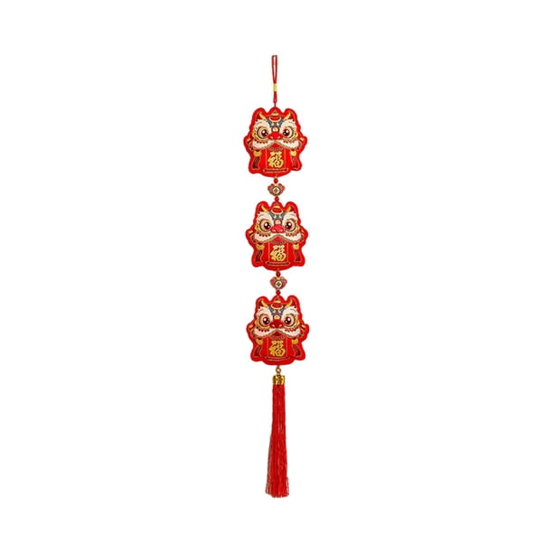 Colgante de año Nuevo Chino, colgante para Festival de Primavera 2024, decoraciones de dragón, adorno de regalo para puerta, hogar, sala de estar y Estilo B