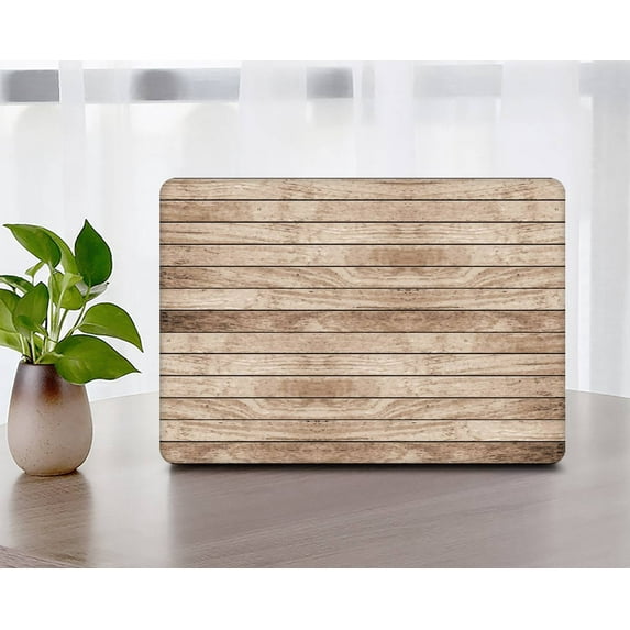 KSK KAISHEK Hard Case for Old MacBook Air 13 inchs 2010-2017 A1369 & A1466 + Black Keyboard Cover, Wood grain 61