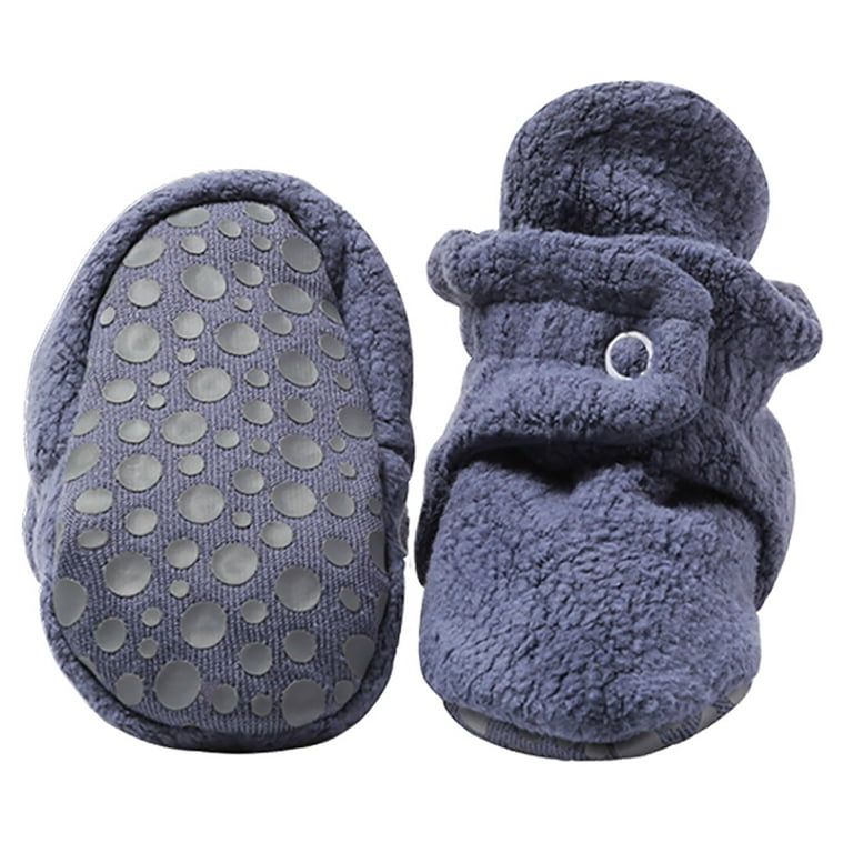 Zutano Booties Fleece Infant Booties Zutano Unisex Fleece Baby