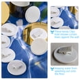 thumbnail image 2 of Shisuyan Adhesive Shower Splash Clips 4 Pack Easy To Install Strong Hold For Wall Minimalist Design, 2 of 8