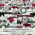 thumbnail image 6 of Southshore Fine Living, Inc. Reversible Holiday Bedding Set with 2 Prints - Red Plaid Cabin Print, 6 of 9