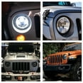 thumbnail image 5 of Mounting inch 7 Bracket LED Headlight Ring Round For Jeep Wrangler JK 2007-2018, 5 of 9
