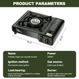 Wobythan Portable Butane Stove, 11,000 BTU Small Outdoor Cook Camping ...