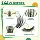 thumbnail image 3 of Kit de extensión de pestañas DIY KEYYOU, 144 piezas, kit Lash Clusters Y08, 3 of 8