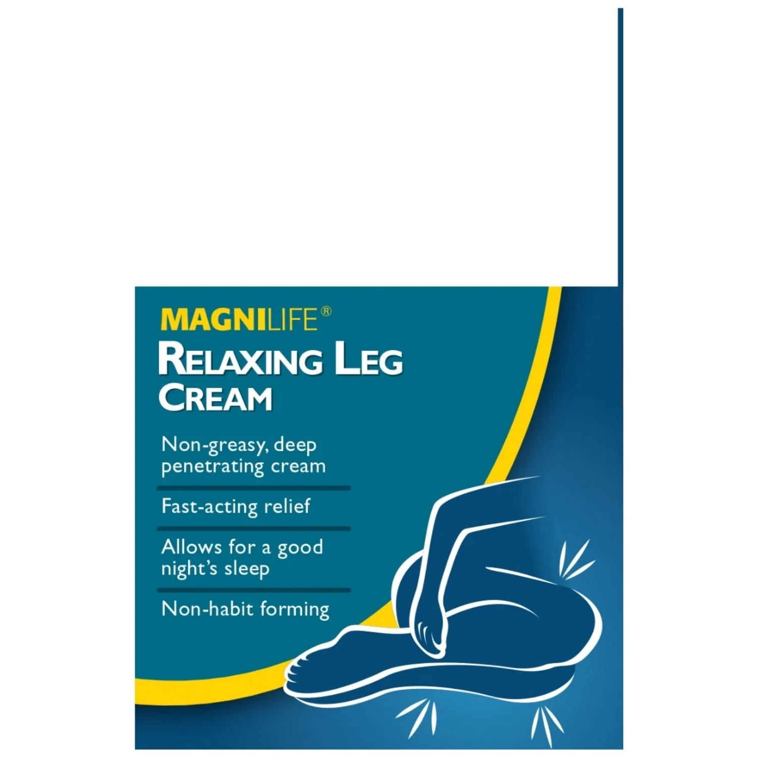 MagniLife Relaxing Leg Cream, Pain Reliever, 4 oz