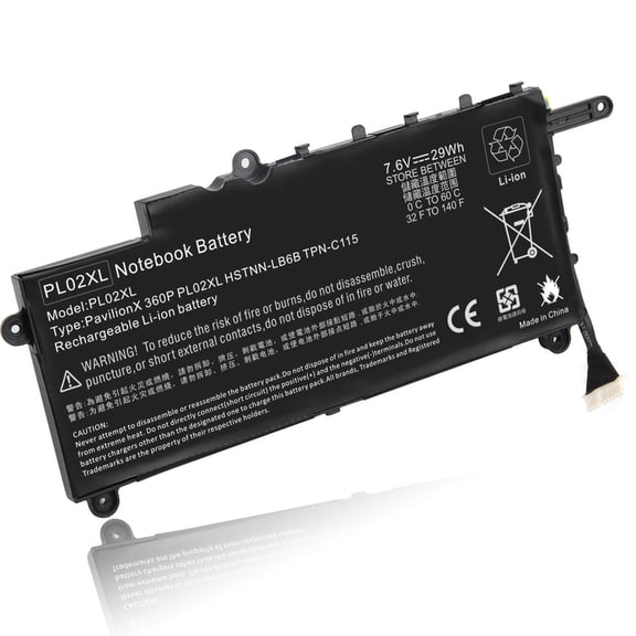 NextCell Battery for HP Pavilion 11 X360 11-N041CA 11-N050ND 11-N051SR 11-N055ND 11-N060UR 11-N061UR 11-N070EG 11-N071EG 11-N077NG 11-N078NG 11-N080NA 11-N083SA PL02XL