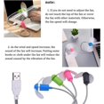 thumbnail image 5 of Mini ventilador portátil, diseño innovador de metal corrugado para una mayor durabilidad, ángulo de ventilador ajustable para un enfriamiento personalizado, compacto y portátil para usar en cualquier, 5 of 5