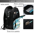thumbnail image 4 of Balery Daisy Flowers Mochila con carga USB para hombre y mujer - Mochila impermeable y antirrobo para portátil con puerto USB para viajes, trabajo, estudios y universidad, 4 of 7