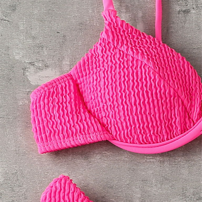 Women Sexy Bikini Small Breast Swimsuit Two Piece Bikini Swimsuits