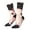 2 Black-2, variant on Cute Axolotl Sakura Blossoms Crew Socks for Men & Women, Breathable Casual Athletic Ankle Socks