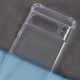 thumbnail image 4 of For Google Pixel 8 Pro Case Reinforced Corner Tpu Clear Phone Cover With Lanyard, 4 of 5