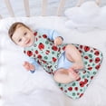 Cauagu Ladybugs And Flowers 1 for Infant Wearable Blanket,Unisex, Girl