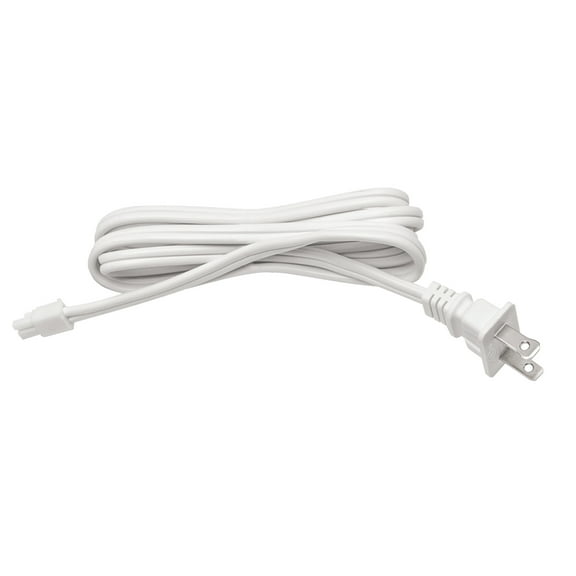 Afx Vrap60 Vera 60" Long Under Cabinet Cord And Plug - White