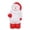 A, variant on Festive Santa LED Night Light Rubber Material Soft Warm Glow Whimsical Design for Bedroom Living Room Kids Room Holiday Decor Family Gift