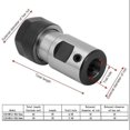 thumbnail image 2 of Soporte para herramienta de mandril de vástago recto, Cnc de 35mm, extensión metalúrgica, C16-er11-35l de fresado, repuesto de tuerca de 5mm, 2 of 5
