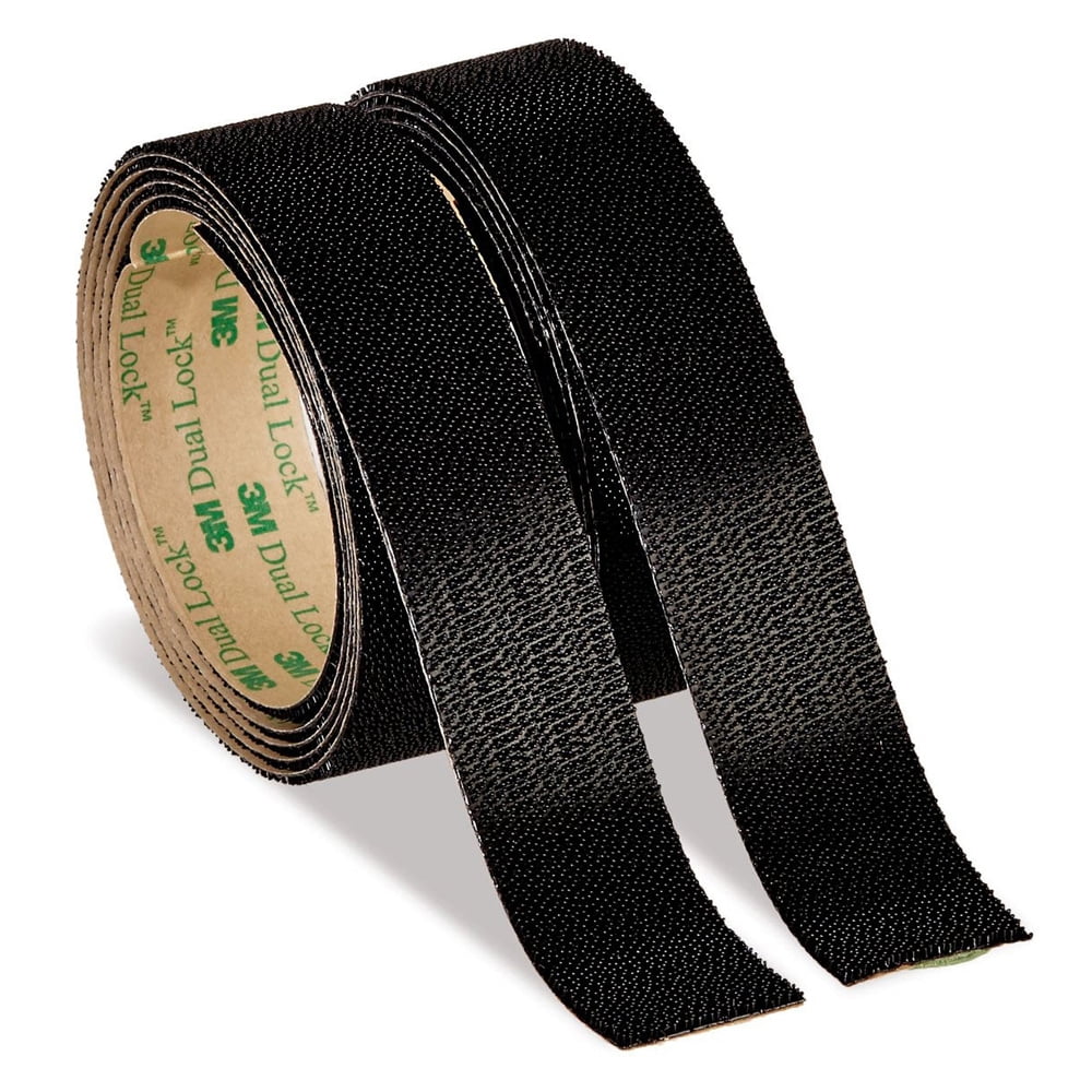 3M RF5741 4' Black Scotch Outdoor Velcro Fasteners Roll