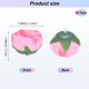 thumbnail image 3 of Uxcell Paquete de 50 Cabezas de Camelia Artificial, Cabeza de Camelia de Seda Falsa de 1.3 Pulgadas para Boda/Ramo/Pared de Flores [Rosa, 3.5cm], 3 of 7