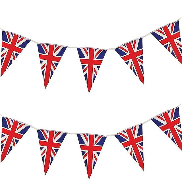 Banderines del jubileo de platino Bandera de la 70.a Union Jack de la reina 30 banderas ShuxiuWang 8390605219856
