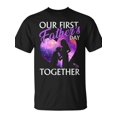 thumbnail image 2 of SR Our First Fathers Day Together Happy Fathers Day T-shirt, 2 of 5