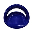 thumbnail image 2 of Taburete de bar Superficie de repuesto Silla giratoria cómoda de alto rendimiento Superficie Azul, 2 of 9