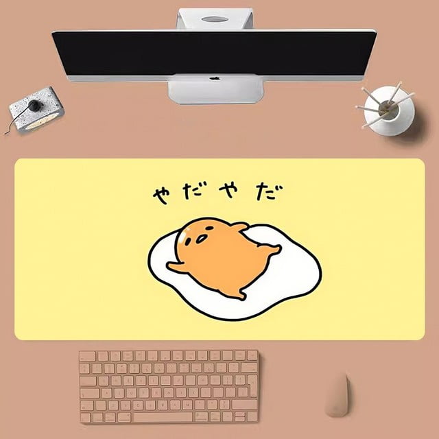 Sanrio Gudetama Mousepad Large Gaming Compute Gamer PC Keyboard Mouse Mat QZX
