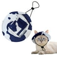 thumbnail image 1 of BKER Bucket Hats For Dogs Summer Round Brim Pet Hat With Ear Holes & Neck Strap Adjustable Outdoor Climbing Sun Visor Hat Sunshade Strangulation Cap For Small Medium Cats Dogs K, 1 of 4