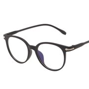 Unisex Anti Blue Light Glasses Vintage Flat Frame Computer Glasses Eye Protection Reduce Eye Strain PC Degrees