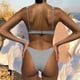 thumbnail image 3 of WILLBEST Traje de Baño Mujer Natacion Traje de Baño de Dos Piezas para Mujer Bikini de Color Sólido, 3 of 4