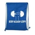 thumbnail image 2 of Cotton Motivational Gym Quote Bag, Gym Backpack with Inspirational Gym Quotes, 2 of 2