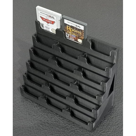 Display Tower, Rack, Case for DS and 3DS Game Boy - Holds 18 Games