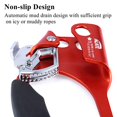 thumbnail image 5 of kissloves Climbing Hand Ascender Outdoor Mountaineering Tree Arborist Climbing Rappelling Equip Hand Ascender for 8-12MM Rope Left Right Hand Ascender, 5 of 5