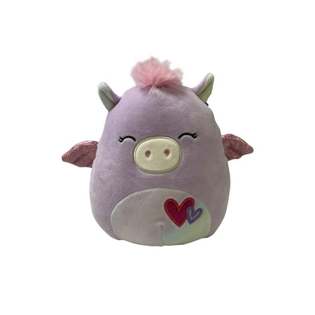 Squishmallows Official Kellytoy Plush 8 Inch (Rei Pegasus Valentines 2022)