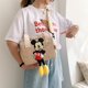 thumbnail image 2 of Nuevos bolsos de hombro para mujer de Disney, dibujos animados de Mickey Mouse, bonita muñeca, bandolera de nailon, bolso de moda de Anime, regalos de cumpleaños para niñas Gao Jinjia LED, 2 of 2