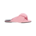 thumbnail image 3 of MARC FISHER Womens Pink Knotted Upper Padded Olgalia Round Toe Slip On Leather Slide Sandals Shoes 5.5 M, 3 of 3